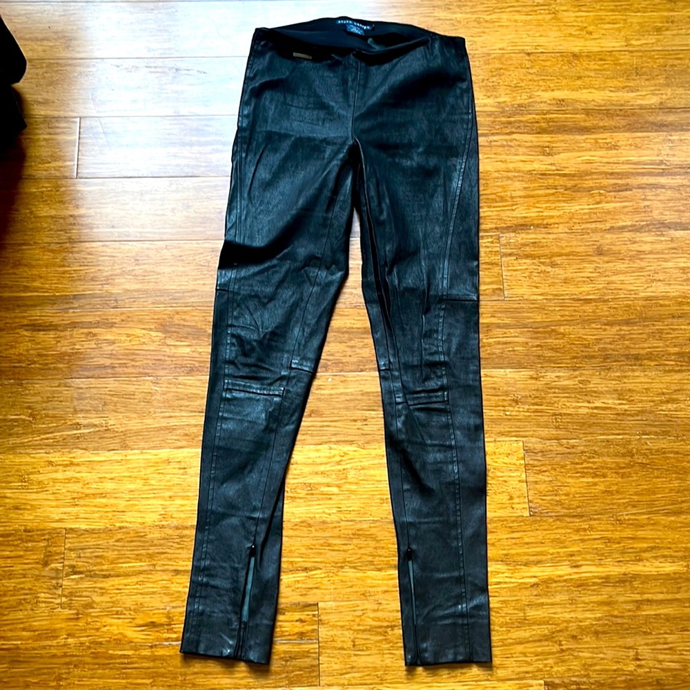 Ralph Lauren leather leggings